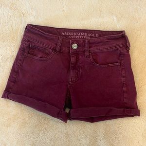 American Eagle Super Stretch Midi Denim shorts